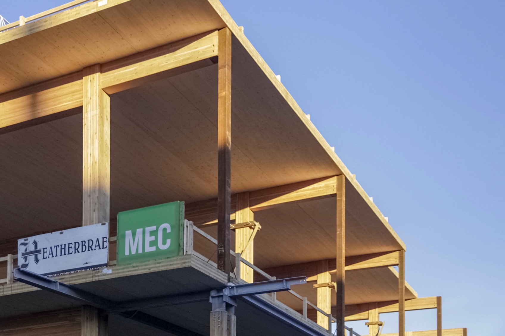 Mec In Store Signage The new Vancouver MEC Store in progress - Proscenium